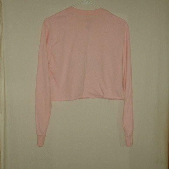 Speak Your Mind cut off long sleeve T-shirt - Picture 4 of 4